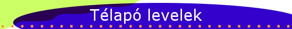 Télapó levelek